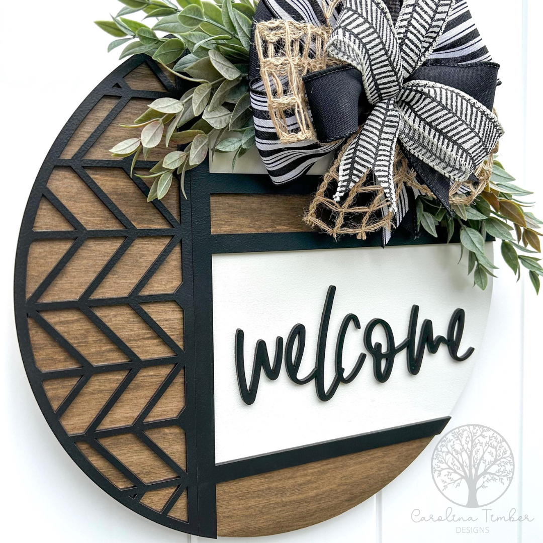Welcome Door Hanger