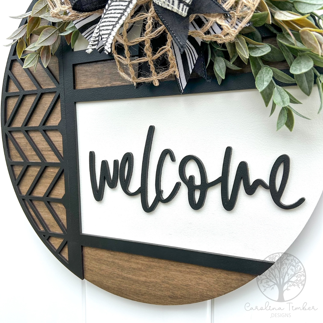 Welcome Door Hanger