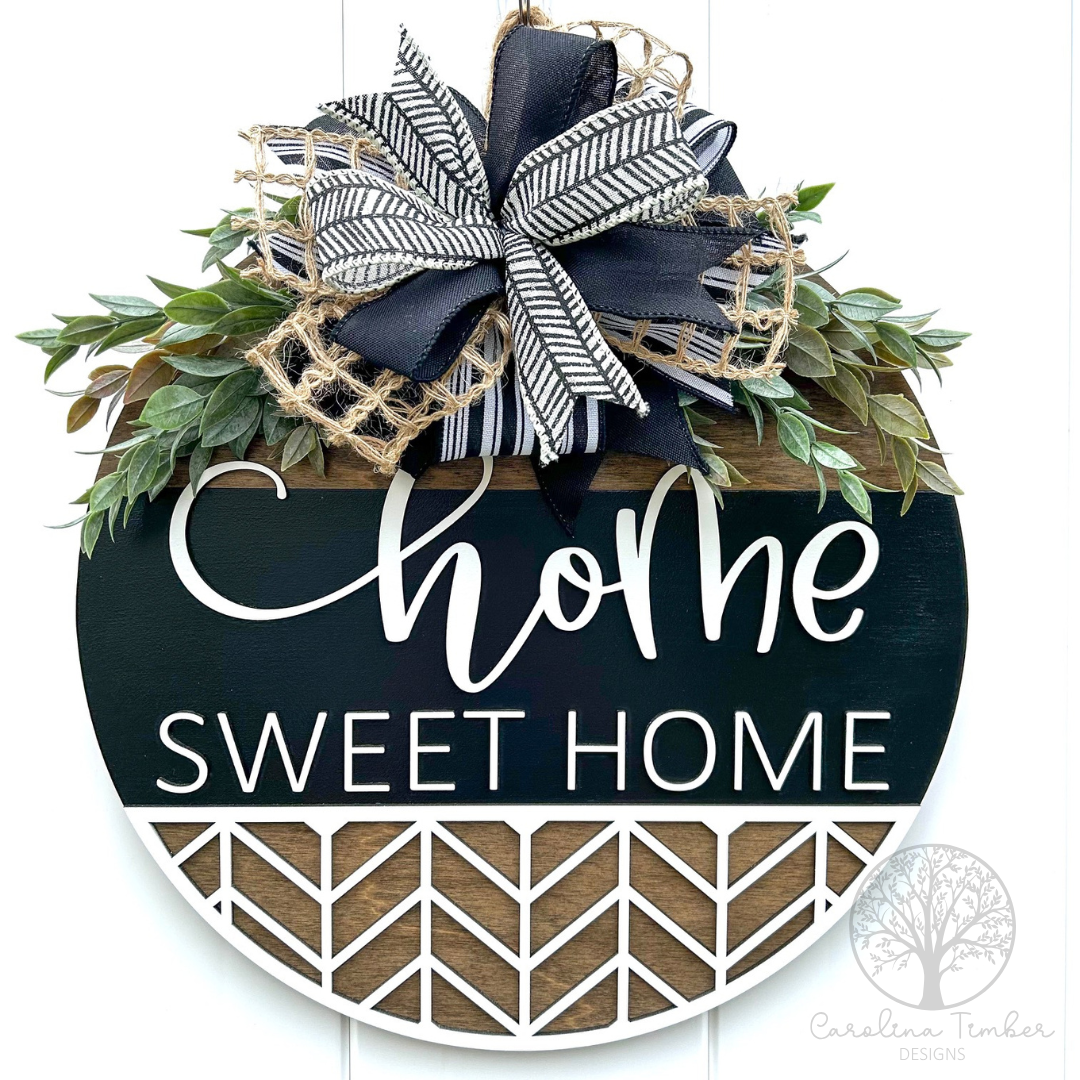 Home Sweet Home Door Hanger