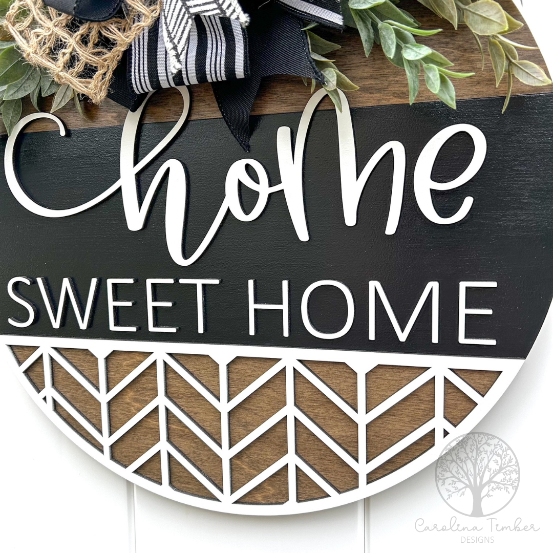 Home Sweet Home Door Hanger